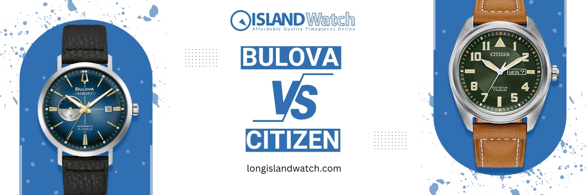 Close-up comparison of Citizen and Bulova luxury watches, showcasing elegant designs, premium craftsmanship, and timeless sophistication. Discover which brand offers superior value and class for watch enthusiasts. Close-up comparison of Citizen and Bulova luxury watches, showcasing elegant designs, premium craftsmanship, and timeless sophistication. Discover which brand offers superior value and class for watch enthusiasts.