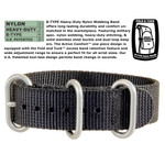 Bertucci A-1S Super Field Watch with Black Nylon Strap #10600 Bertucci A-1S Super Field Watch with Black Nylon Strap #10600