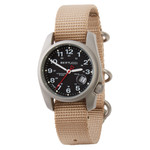 Bertucci A-1S Super Field Watch with Defender Khaki Nylon Strap #10601 Bertucci A-1S Super Field Watch with Defender Khaki Nylon Strap #10601