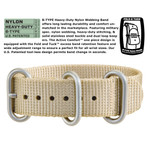 Bertucci A-1S Super Field Watch with Defender Khaki Nylon Strap #10601 Bertucci A-1S Super Field Watch with Defender Khaki Nylon Strap #10601