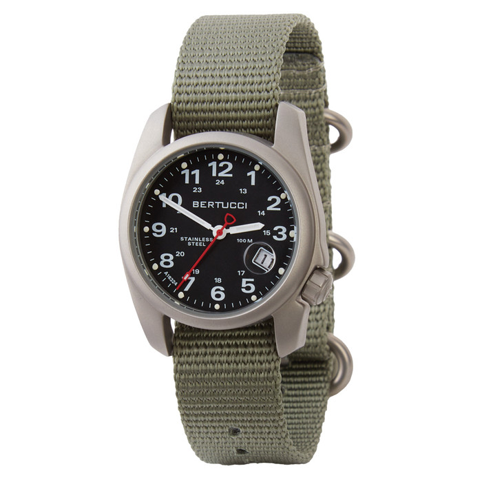 Bertucci A-1S Super Field Watch with Defender Drab Nylon Strap #10602 Bertucci A-1S Super Field Watch with Defender Drab Nylon Strap #10602