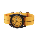Bertucci DX3 Plus Field Watch with Pro-Yellow Dial #11120 side Bertucci DX3 Plus Field Watch with Pro-Yellow Dial #11120 side