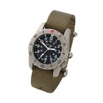 Bertucci A-2TR Field Pro Black Dial with Olive Nylon Strap #12115 Bertucci A-2TR Field Pro Black Dial with Olive Nylon Strap #12115