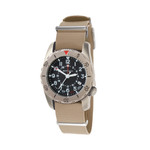 Bertucci A-2TR Field Pro GMT Black Dial with Khaki Rubber Strap #12132 Bertucci A-2TR Field Pro GMT Black Dial with Khaki Rubber Strap #12132