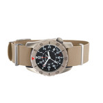 Bertucci A-2TR Field Pro GMT Black Dial with Khaki Rubber Strap #12132 Bertucci A-2TR Field Pro GMT Black Dial with Khaki Rubber Strap #12132