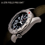 Bertucci A-2TR Field Pro GMT Black Dial with Khaki Rubber Strap #12132 Bertucci A-2TR Field Pro GMT Black Dial with Khaki Rubber Strap #12132