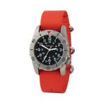 Bertucci A-2TR Field Pro Black Dial Watch with Orange Nylon Strap #12145 Bertucci A-2TR Field Pro Black Dial Watch with Orange Nylon Strap #12145