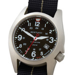 Bertucci A-7T Retrospec Solar Titanium Field Watch with Black Nylon Strap #12900 Bertucci A-7T Retrospec Solar Titanium Field Watch with Black Nylon Strap #12900