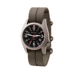 Bertucci A-7T Retrospec Solar Titanium Field Watch with Ghost Grey Nylon Strap #12901 Bertucci A-7T Retrospec Solar Titanium Field Watch with Ghost Grey Nylon Strap #12901