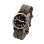 Bertucci A-7T Retrospec Solar Titanium Field Watch with Ghost Grey Nylon Strap #12901 Bertucci A-7T Retrospec Solar Titanium Field Watch with Ghost Grey Nylon Strap #12901