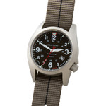Bertucci A-7T Retrospec Solar Titanium Field Watch with Ghost Grey Nylon Strap #12901 Bertucci A-7T Retrospec Solar Titanium Field Watch with Ghost Grey Nylon Strap #12901