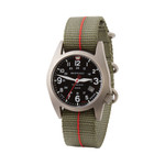 Bertucci A-7T Retrospec Solar Titanium Field Watch with Defender Drab Nylon Strap #12902 Bertucci A-7T Retrospec Solar Titanium Field Watch with Defender Drab Nylon Strap #12902