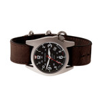 Bertucci A-7T Retrospec Solar Titanium Field Watch with Alpina Brown Leather Strap #12903 Bertucci A-7T Retrospec Solar Titanium Field Watch with Alpina Brown Leather Strap #12903