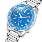 Squale 50 Atmos Swiss Automatic Polished Dive Watch with Blue Dial #1521OCN.SQ20L Squale 50 Atmos Swiss Automatic Polished Dive Watch with Blue Dial #1521OCN.SQ20L