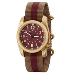 Bertucci A-2A Golden Field Watch with Legion Red Dial #16307 Bertucci A-2A Golden Field Watch with Legion Red Dial #16307