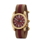 Bertucci A-2A Golden Field Watch with Legion Red Dial #16307 Bertucci A-2A Golden Field Watch with Legion Red Dial #16307