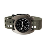 Bertucci D-3T Retroform Epic Field Watch with Black Dial and Tridura Strap #17022 Bertucci D-3T Retroform Epic Field Watch with Black Dial and Tridura Strap #17022