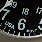Bertucci D-3T Retroform Epic Field Watch with Black Dial and Tridura Strap #17022 Bertucci D-3T Retroform Epic Field Watch with Black Dial and Tridura Strap #17022