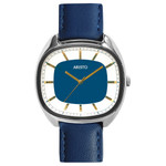 Aristo 36mm Classic Dress Watch with Rectangular Face and Blue Dial #2H22L zoom Aristo 36mm Classic Dress Watch with Rectangular Face and Blue Dial #2H22L zoom