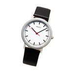 Aristo 36mm Bauhaus Railroad Watch #3H03 tilt Aristo 36mm Bauhaus Railroad Watch #3H03 tilt