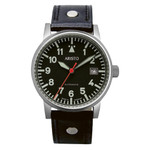 Aristo 38.5mm Swiss Automatic Aviator Watch with Sapphire Crystal #3H15N Aristo 38.5mm Swiss Automatic Aviator Watch with Sapphire Crystal #3H15N