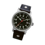 Aristo 38.5mm Swiss Automatic Aviator Watch with Sapphire Crystal #3H15N Aristo 38.5mm Swiss Automatic Aviator Watch with Sapphire Crystal #3H15N