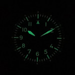 Aristo 38.5mm Swiss Automatic Aviator Watch with Sapphire Crystal #3H15N Aristo 38.5mm Swiss Automatic Aviator Watch with Sapphire Crystal #3H15N