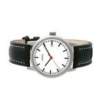 Aristo 39mm Bauhaus Railroad Watch #3H195 side Aristo 39mm Bauhaus Railroad Watch #3H195 side