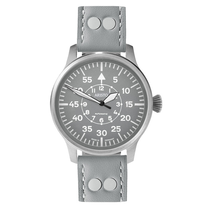 Aristo Swiss Automatic Pilot Watch with Grey B-Dial #3H231 Aristo Swiss Automatic Pilot Watch with Grey B-Dial #3H231