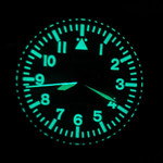 Aristo Swiss Automatic Pilot Watch with Black A-Dial #3H232 Aristo Swiss Automatic Pilot Watch with Black A-Dial #3H232