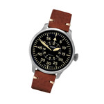 Aristo Swiss Automatic Pilot Watch with Black B-Dial #3H233 Aristo Swiss Automatic Pilot Watch with Black B-Dial #3H233