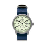 Aristo 38.5mm Swiss Automatic Full Lume Aviator Watch #3H239 Aristo 38.5mm Swiss Automatic Full Lume Aviator Watch #3H239