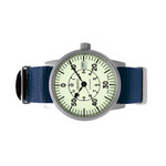 Aristo 38.5mm Swiss Automatic Full Lume Aviator Watch #3H239 Aristo 38.5mm Swiss Automatic Full Lume Aviator Watch #3H239