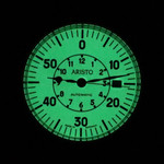 Aristo 38.5mm Swiss Automatic Full Lume Aviator Watch #3H239 Aristo 38.5mm Swiss Automatic Full Lume Aviator Watch #3H239