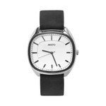 Aristo 41mm Classic Dress Watch with Rectangular Face and WhiteDial #4H230-L Aristo 41mm Classic Dress Watch with Rectangular Face and WhiteDial #4H230-L
