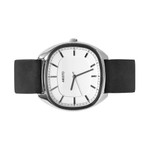 Aristo 41mm Classic Dress Watch with Rectangular Face and WhiteDial #4H230-L side Aristo 41mm Classic Dress Watch with Rectangular Face and WhiteDial #4H230-L side