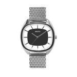 Aristo 36mm Classic Dress Watch with Rectangular Face and Black Dial #4H247-M Aristo 36mm Classic Dress Watch with Rectangular Face and Black Dial #4H247-M
