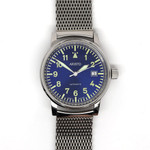 Aristo Blue Dial Flight Watch with Mesh Bracelet and a Sapphire Crystal #4H251-M Aristo Blue Dial Flight Watch with Mesh Bracelet and a Sapphire Crystal #4H251-M