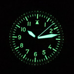 Aristo 40mm Titanium Swiss Automatic Aviator Watch #5H101TIBI Aristo 40mm Titanium Swiss Automatic Aviator Watch #5H101TIBI