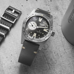 Aquastar Deepstar II Dive Watch with Steel Grey Dial #AS-776033 Aquastar Deepstar II Dive Watch with Steel Grey Dial #AS-776033