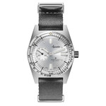 Aquastar Deepstar II Dive Watch with Vintage Silver Dial #AS-811772 Aquastar Deepstar II Dive Watch with Vintage Silver Dial #AS-811772