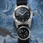 Aquastar Model 60 Re-Edition Dive Watch Combo Package #AS-835778 Aquastar Model 60 Re-Edition Dive Watch Combo Package #AS-835778