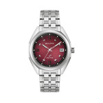 Bulova Jet Star Watch with Precisionist Movement and Claret Dial #96B401 Bulova Jet Star Watch with Precisionist Movement and Claret Dial #96B401