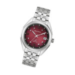 Bulova Jet Star Watch with Precisionist Movement and Claret Dial #96B401 Bulova Jet Star Watch with Precisionist Movement and Claret Dial #96B401