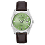 Bulova Surveyor Automatic Watch with Pistachio Green Dial #96B427 Bulova Surveyor Automatic Watch with Pistachio Green Dial #96B427
