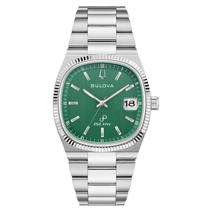 Bulova Super Seville Day-Date with Green Dial #96B439 Bulova Super Seville Day-Date with Green Dial #96B439