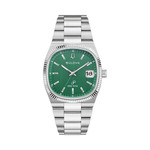 Bulova Super Seville Day-Date with Green Dial #96B439 Bulova Super Seville Day-Date with Green Dial #96B439