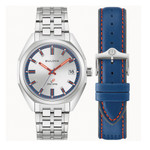 Bulova Jet Star Limited Edition Watch with Precisionist Movement and Silver Dial #96K112 Bulova Jet Star Limited Edition Watch with Precisionist Movement and Silver Dial #96K112