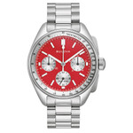 Bulova Lunar Pilot Chronograph with Red Dial #96K115 Bulova Lunar Pilot Chronograph with Red Dial #96K115