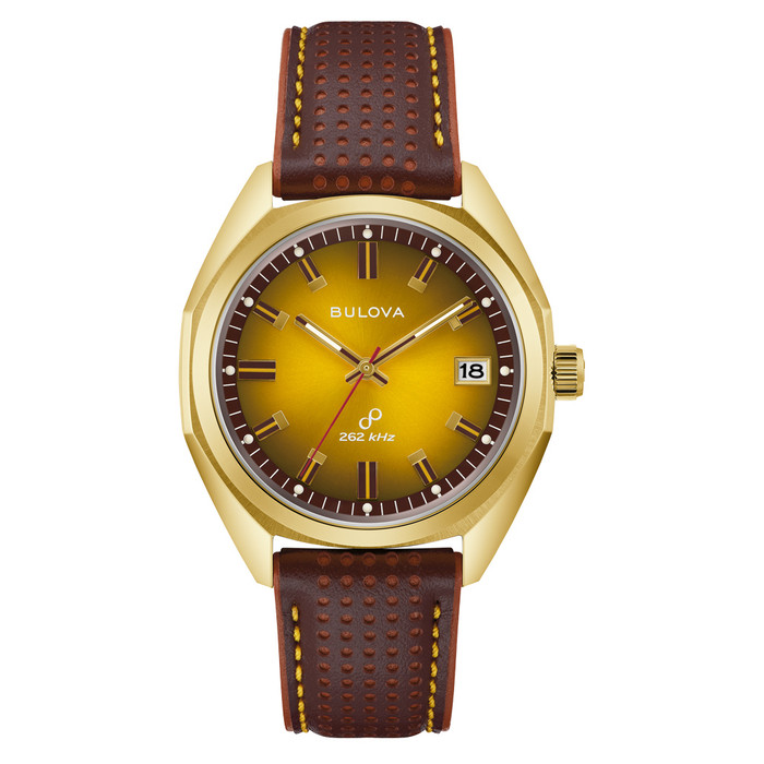 Bulova Jet Star Watch with Precisionist Movement and Gold Dial #97B214 Bulova Jet Star Watch with Precisionist Movement and Gold Dial #97B214